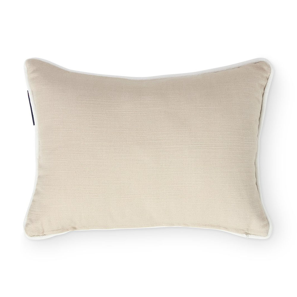 Lexington Dotted Linen/Cotton Prydnadskudde